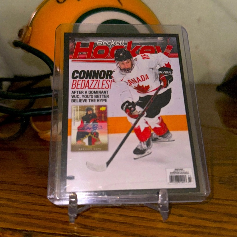 Conner Berdard 2021-22 Beckett Pro Card